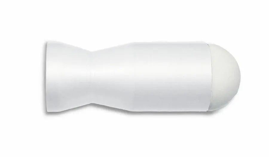 Butoir mural plastique CIVIC INDUSTRIE Ø 28 x 70 mm - Blanc - 88902277 