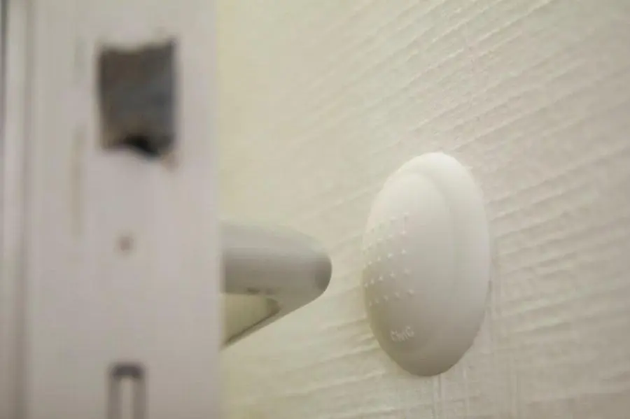 Butoir de béquille adhésif Elior élastomère blanc CIVIC INDUSTRIE - Ø60 x Ht.15 mm - 88902790