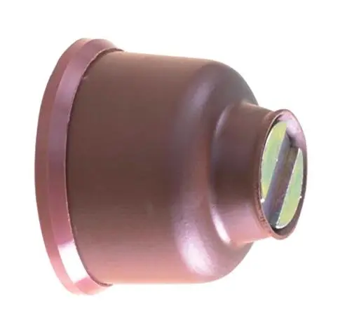 Arrêt de porte magnétique mural CF16.1 ARELEC - 10Kg - Marron - 16 x 34 x 42 mm - 561002