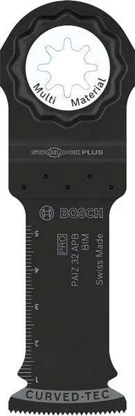 Lame de scie plongeante Starlockplus Pro Bimétal pour Bois / Métal - PAIZ32APB - 32 x 60 mm - BOSCH - 2608669130