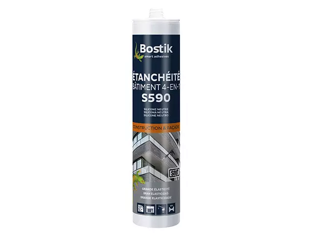 Mastic d'étanchéité bâtiment BOSTIK S590 4 en 1 - 30625058