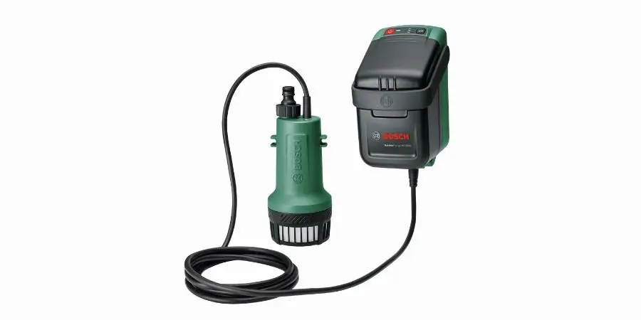 Pompe sans fil GardenPump 18V-2000 BOSCH VERT 1x2.5Ah - 06008C4202