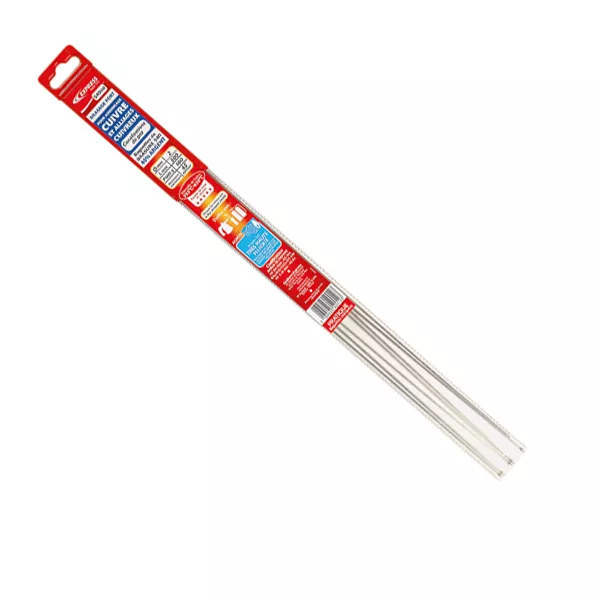 Baguette Brasure 34% Argent avec Décapant  - Assemblage AC/LAIT/ INOX D2mm LG 500mm - Guilbert Express - GE334TE