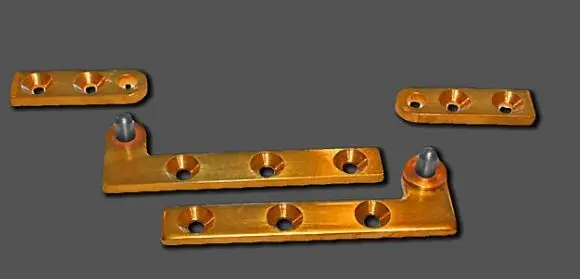 Pivots de meuble 70mm Laiton N.51-[Sens:Gauche]