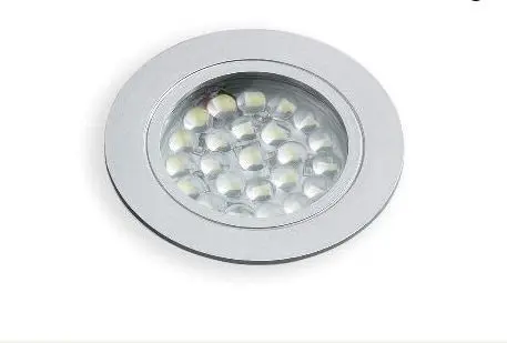 Spot à encastrer Led 1,8 W-[Finition:Gris métalisé]