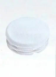 Embout de tube rond entrant plastique blanc-[Diamètre:40mm]