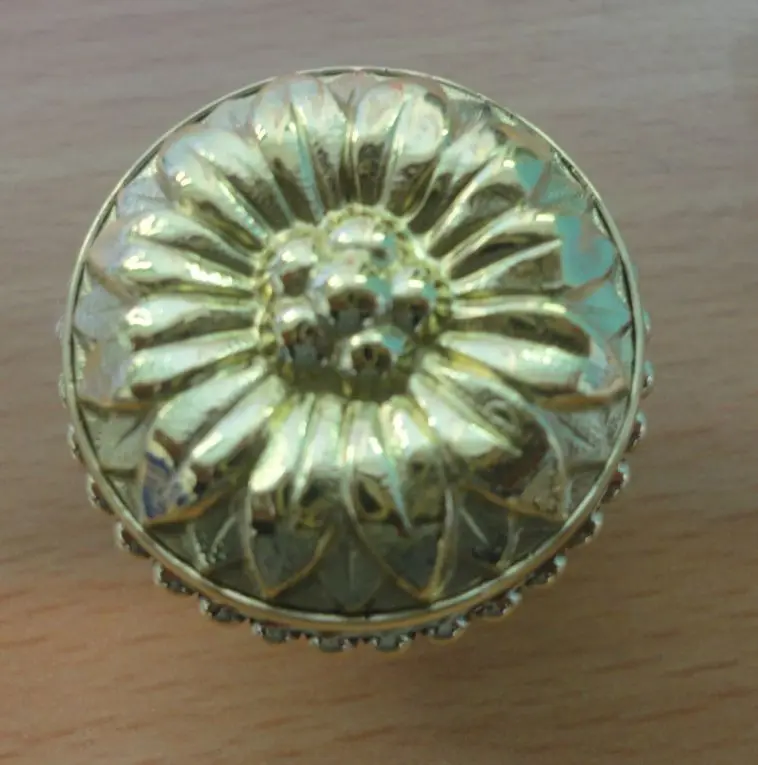 Bouton  Style L.XVI Laiton massif  Ref 1001-[Modèle:D.25 L.Poli]