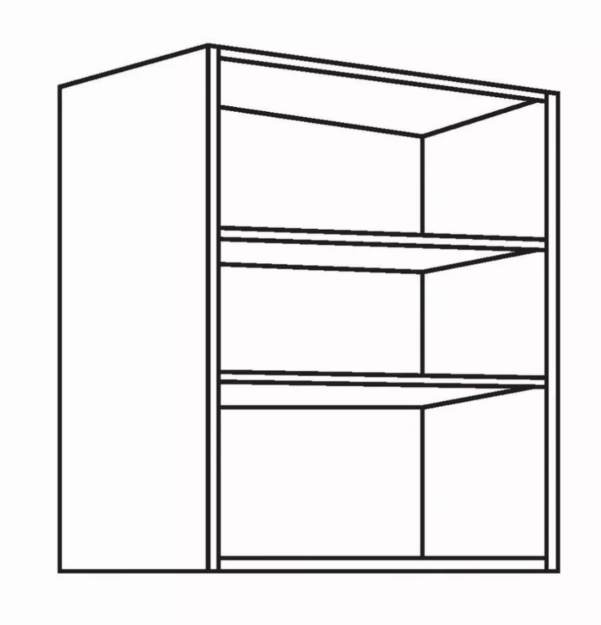 Caisson grande hauteur IMPEX - H.780 Lg.500 - blanc - CH50780B