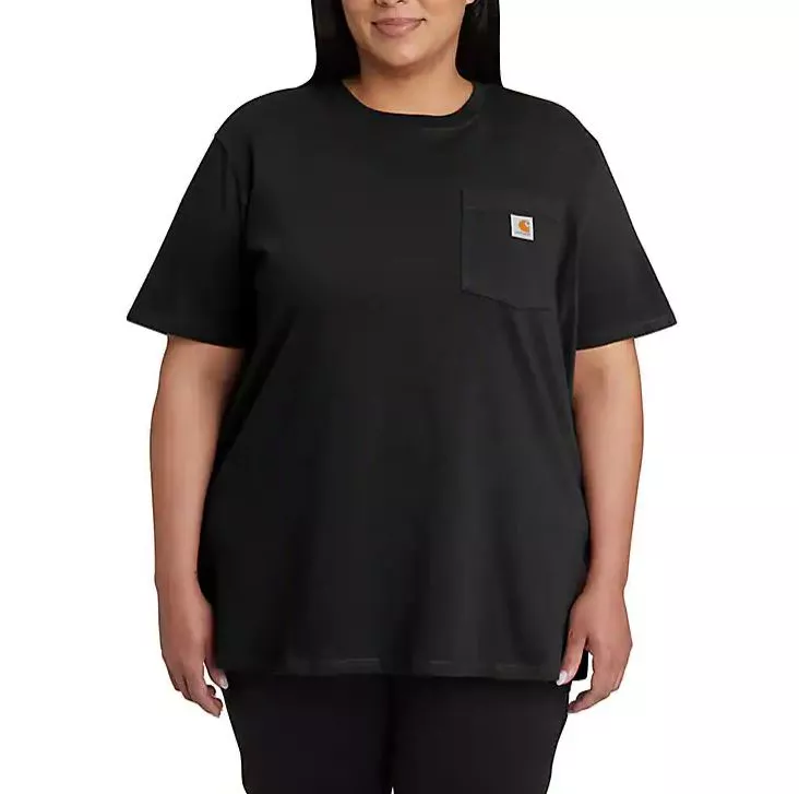 T-Shirt CARHARTT Workw Pocket S/S Noir T.L - 103067BLACK-L