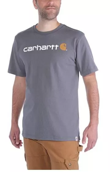 T-Shirt CARHARTT Core Logos/S Gris foncé T.L - S1103361RHL