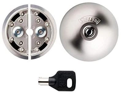 Serrure UFO pour porte arrière utilitaire + 2 clés - 8080331215D