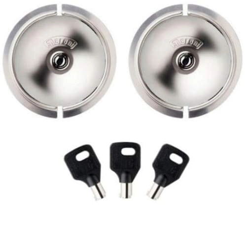 Serrure UFO pour porte arrière et latérale utilitaire + 3 clés - 8080332315D