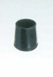 Embout de tube rond enveloppant plast noir-[Diamètre:32mm]