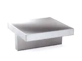 Bouton Carré 60x60 Zamak  UZ-60