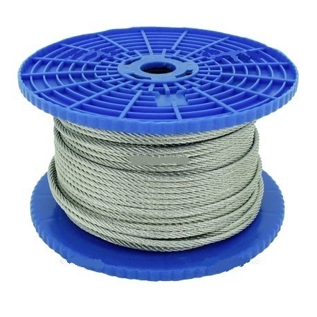 Câble acier VISO - Type Horlogerie - Ø 4 mm - Bobine 100 m - Le mL - CAT409NB