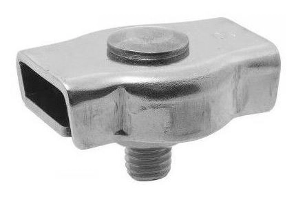 Serre-câble plat 1 boulon acier zingué Ø2 mm VISO - 4 pièces - SCP124SB