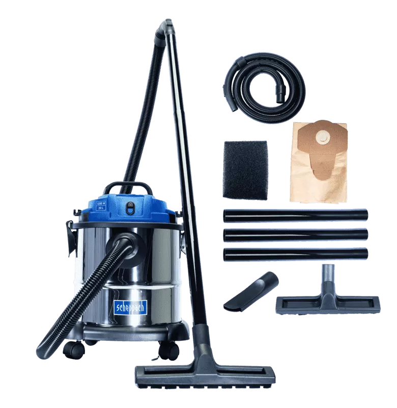 Aspirateur eau et poussière SCHEPPACH 20L 1200W - NTS20