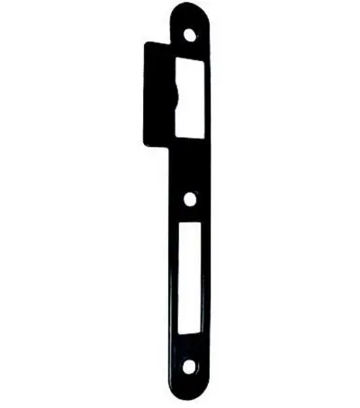 Gâche noire seule pour serrure MARC 725