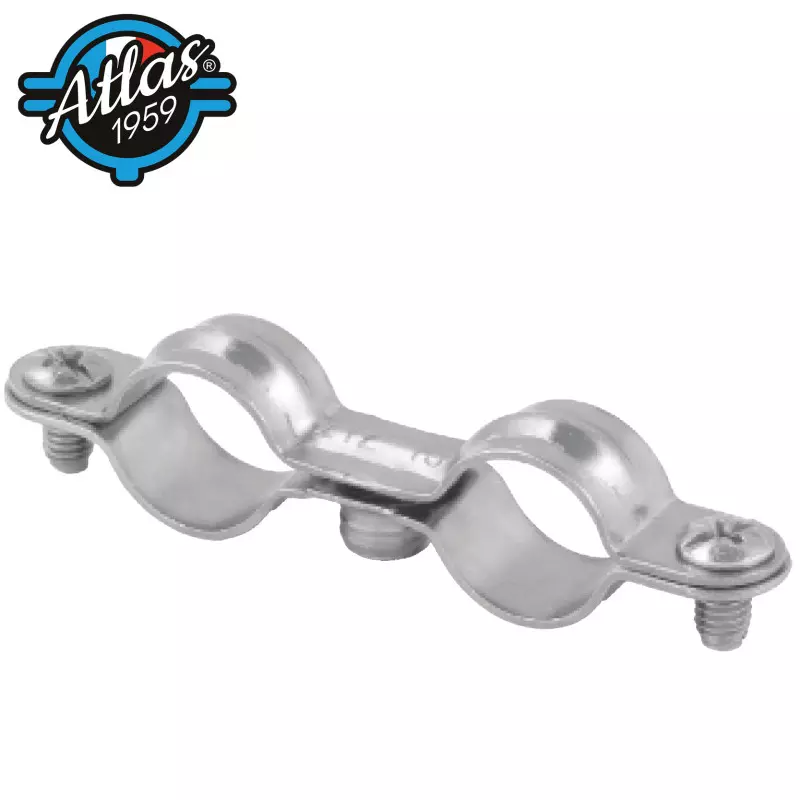 Collier double standard en acier zingué - SCELL-IT - CDXX