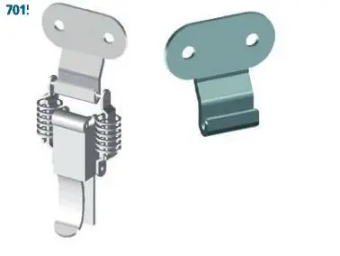 Fermeture à levier à ressort + crochet AZ Ref 7015 Monin