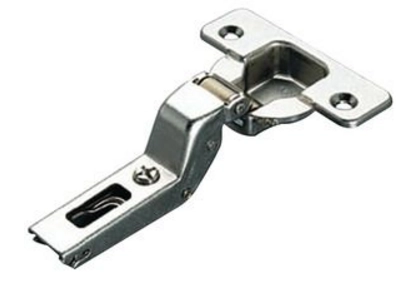 Charnière à visser pour porte affleurante Série 200 SALICE - Coudure 17 mm - Entraxe 48 mm - Ouverture 110° - C2ABP99 