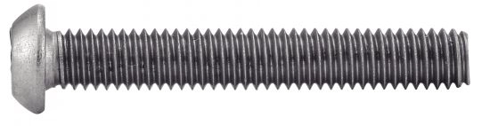 Vis à métaux tête bombée 6 lobes inviolable ACTON inox A2 7380 - 62805