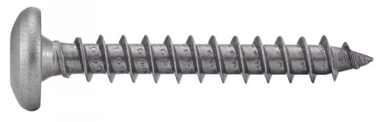 Vis à bois cylindrique 6 lobes inviolable ACTON inox A2 pour penture - 62813