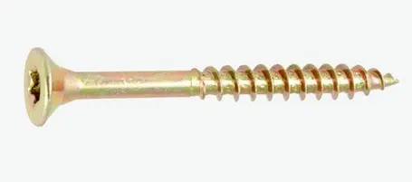 Vis bois et aggloméré VBA tête fraisée Torx VISWOOD- acier zingué bichromaté - 11060