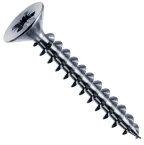 Vis MUSTAD Panelvit - Tête cylindrique fraisée Pozidriv - Filetage total