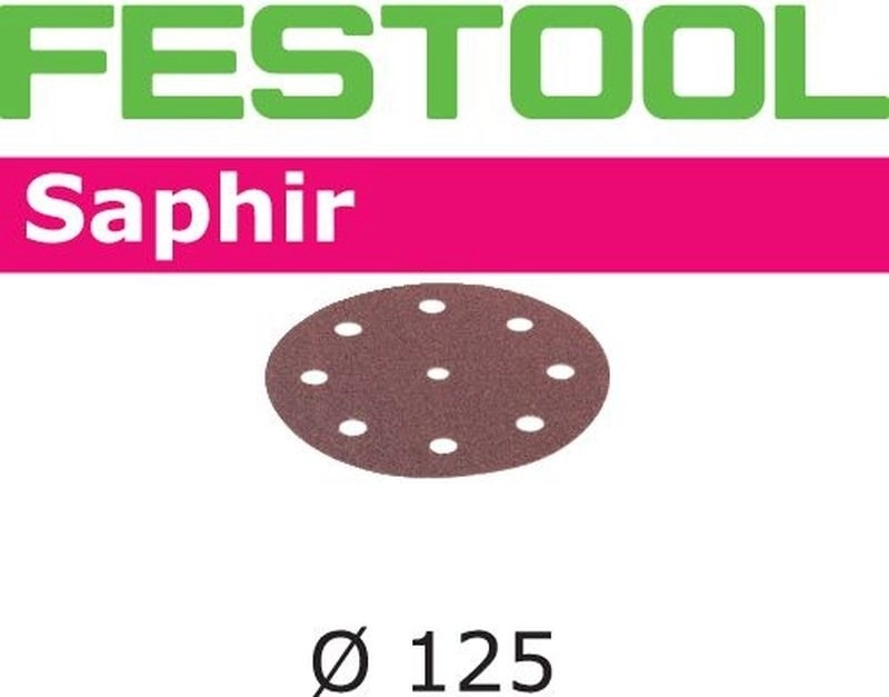 Abrasif pour ponçeuse FESTOOL Saphir - Ø 125 mm
