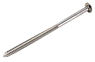 Pointe annelé inox A4 à tête bombée LRM GUNNEBO