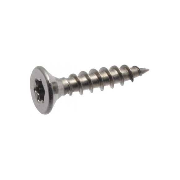 Vis pour aggloméré en inox A2 filetage total ACTON - 62319