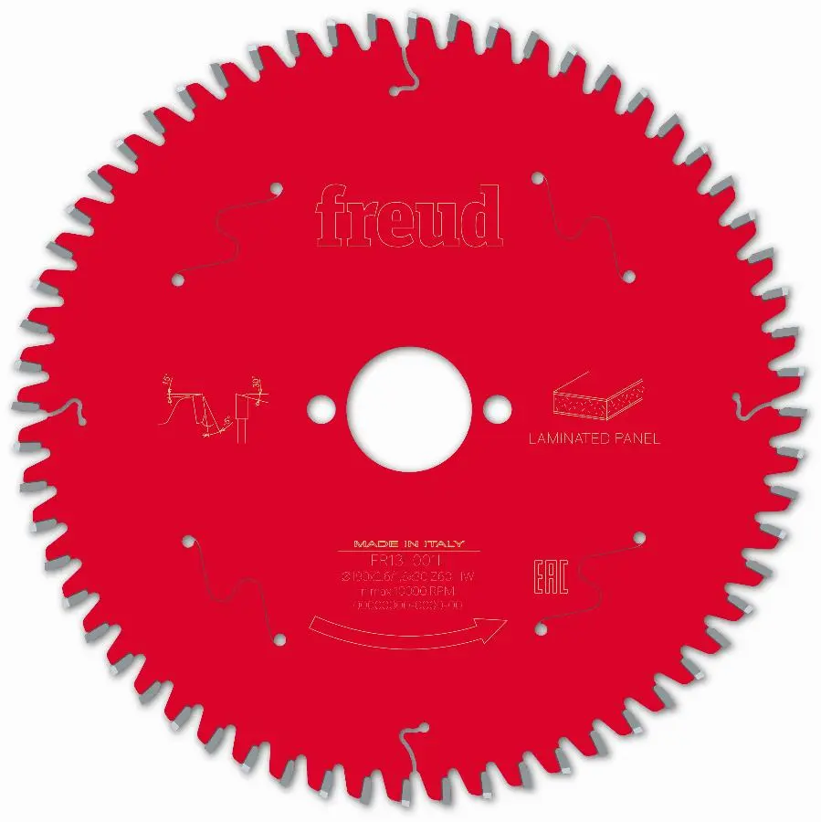 Lame de scie circulaire FREUD Spécial panneaux agglomérés, MDF - F03FS