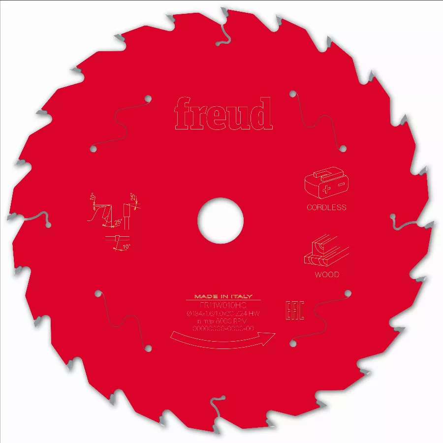 Lame de scie circulaire FREUD Spécial bois - Coupe grossière - Dédiée aux scies sur table - F03FS09