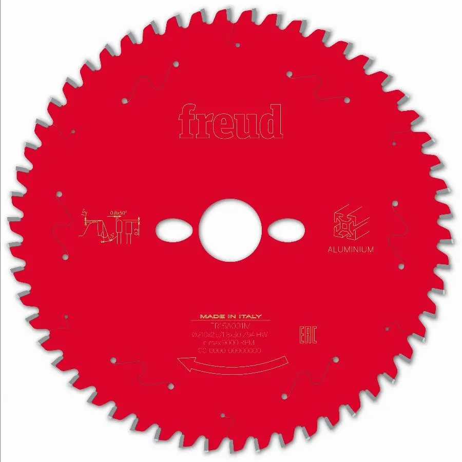 Lame de scie circulaire FREUD Spécial fibrociment et plaque de plâtre - Dédiée aux scies à onglet - F03FS09