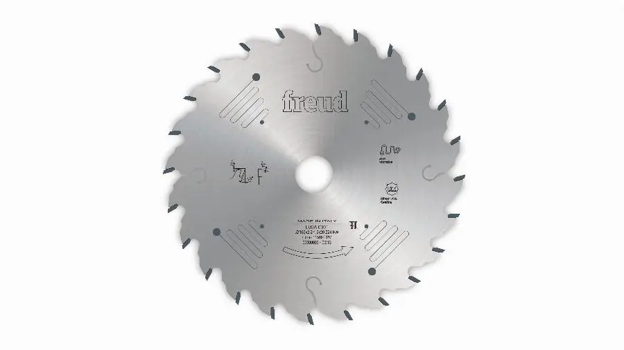 Lame de scie circulaire FREUD pour menuiseries et chantier - Bois massifs, tendre et durs - LU1B