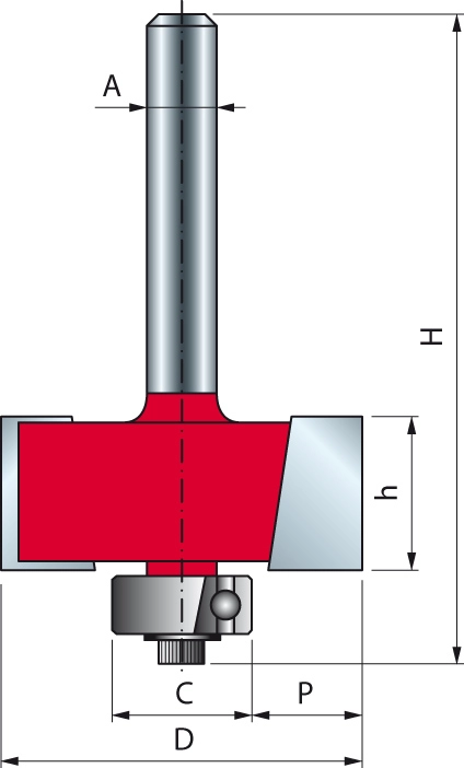 Fraise à feuillure FREUD - 32