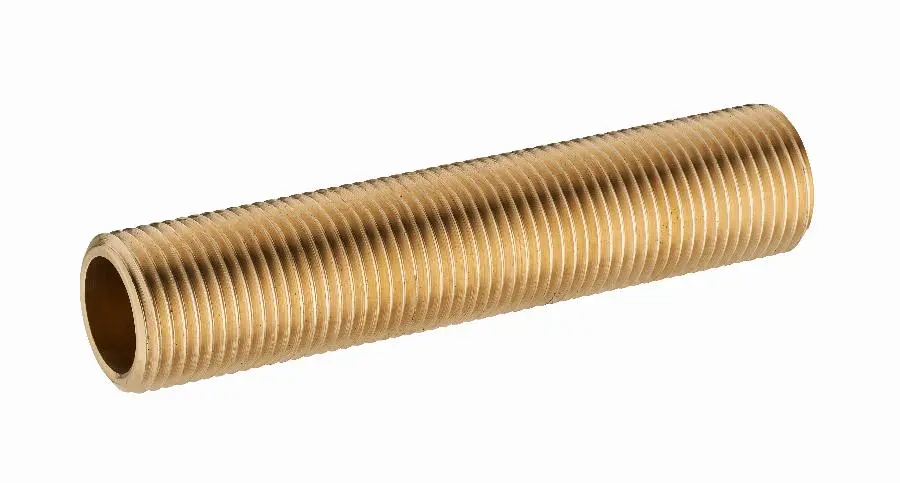 Traversée de cloison laiton NOYON & THIEBAULT - L 100 mm filetée mâle - 838