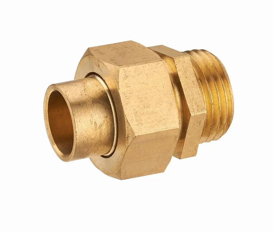 Raccord union 3 pièces droit à joint sphéroconique à visser femelle NOYON & THIEBAULT - A souder - 1127