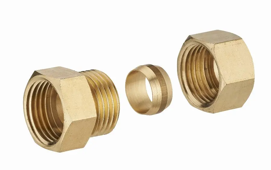 Raccord laiton bicone femelle pour tube cuivre NOYON & THIEBAULT - 413