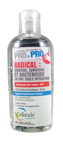 Gel hydroalcoolique Aloès/Glycérine CELLANDE - 517