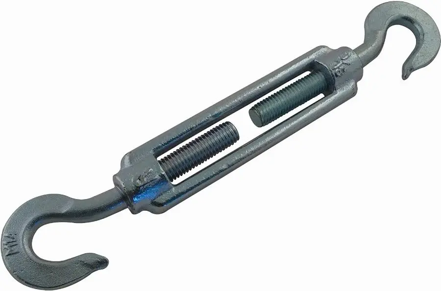 Tendeur à cage standard acier zingué 2 crochets VISO - TCC