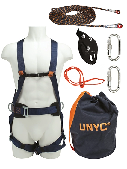 Kit harnais Comfort FRENEHARD corde 10m + 2 connecteurs + anneau sangle + sac - COMFORT