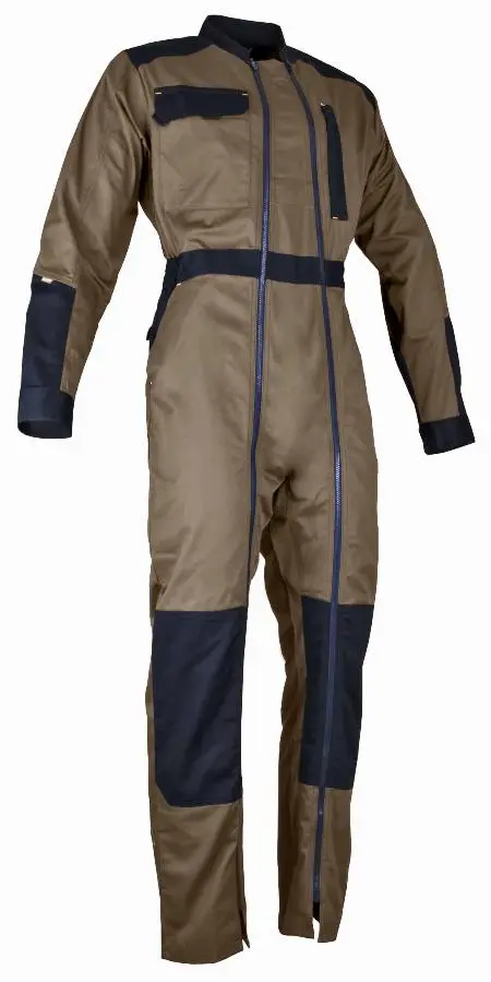 Combinaison double zip Chaudron LMA Châtaigne / Gris sombre - 4111