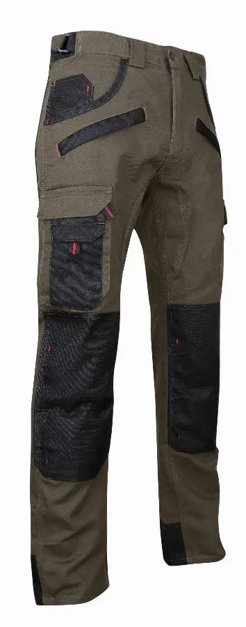 Pantalon Tourbe LMA Taupe / Noir - 1489
