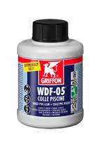 Colle Gel Bleu Piscine pour PVC GRIFFON - WDF-05