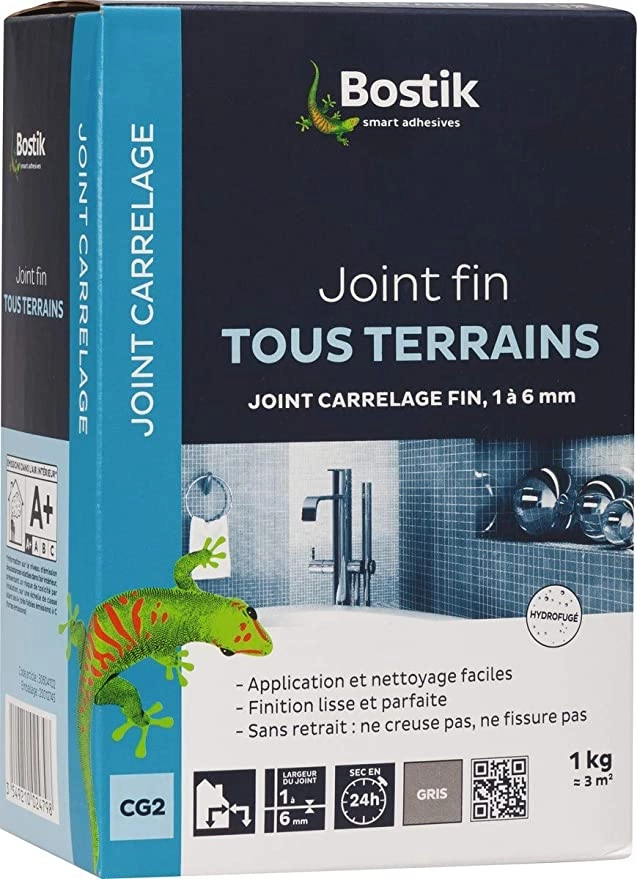 Joint fin tous terrains BOSTIK pour carrelage