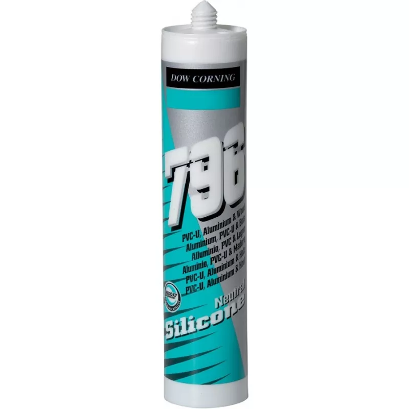 Mastic silicone neutre 796 - DOW - 77080