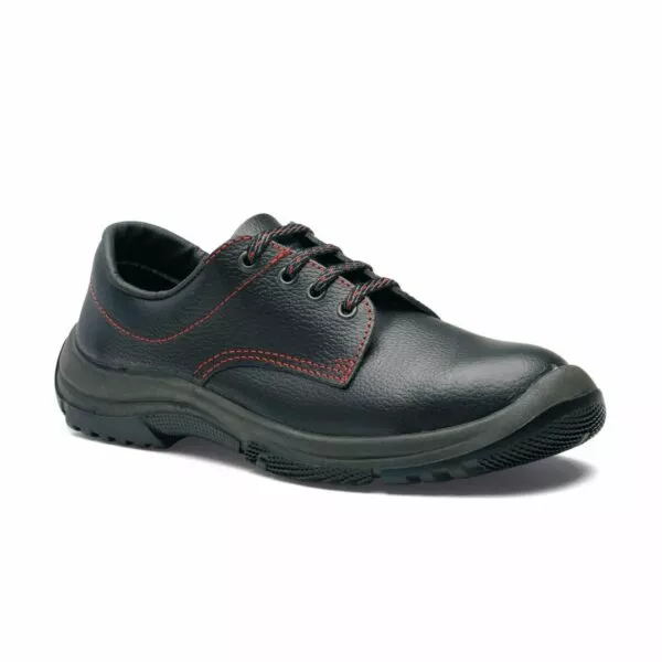 Chaussure basse Véloce S3 Cuir croûte peigné Noir S24 - 2312 