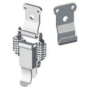 Fermeture à levier à ressort + crochet AZ Ref 7014 Monin